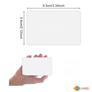 20 pcs LINQS® Blank White Printable PVC NFC (RFID) Card | For Business Tap/Gooogle Review/Social Media Follow cards 20 pcs LINQS® Blank White Printable PVC NFC (RFID) Card | For Business Tap/Gooogle Review/Social Media Follow cards