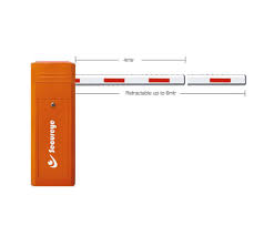 S-BB100 – Automatic Boom Barrier with 4m-6m Retractable Arm
